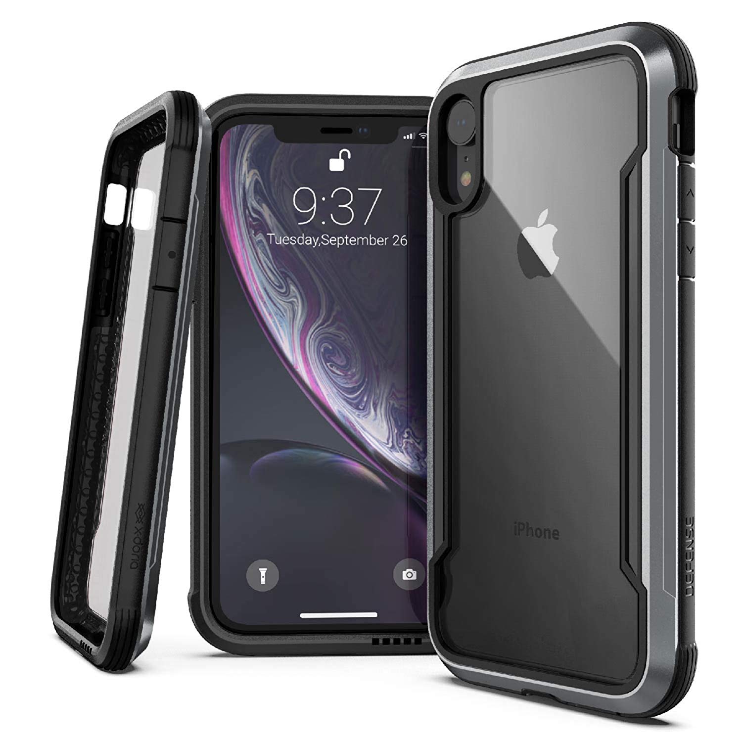 X-Doria Defense Shield Series, iPhone XR Case Black - PT MOBILES AUSTRALIA